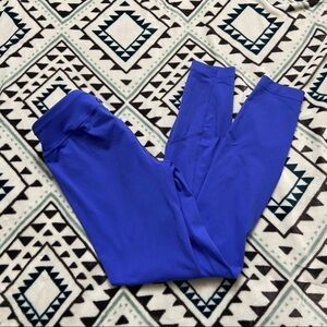 Prana Cobalt Blue Athletic Leggings Womens X-Small Athletic Fitness Gym Sporty
